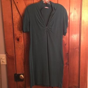 Althea M straight blue green dress